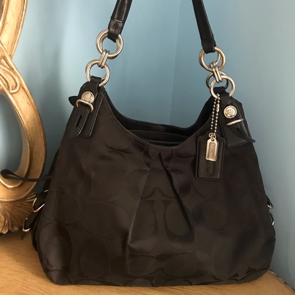 canvas coach purse